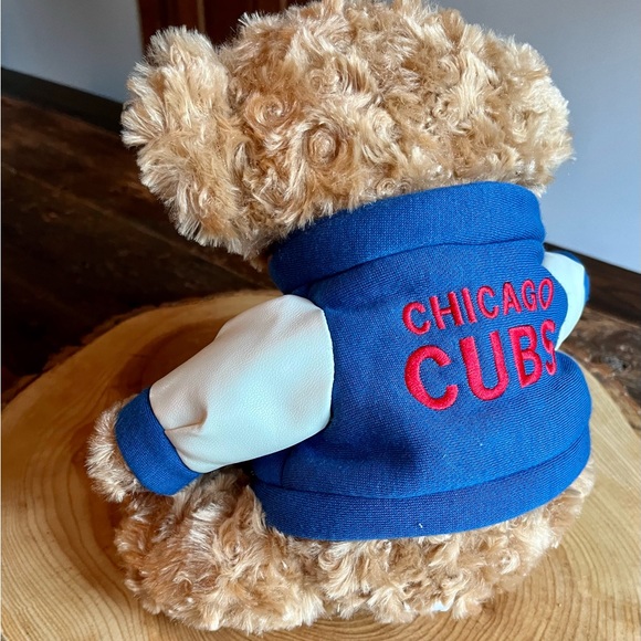 Foco Chicago Cubs Bear Stuffed Plush Animal Soft with Baseball Jersey Cubbies - Picture 2 of 12